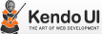 Kendo UI framework, developed by Telerik 
